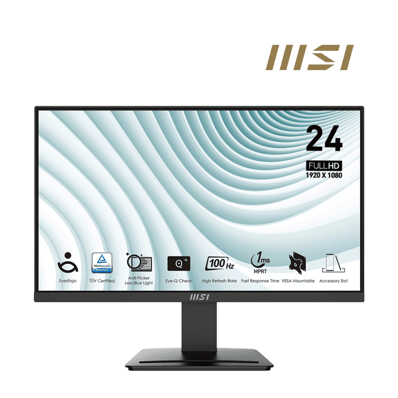 MSI PRO MP2412 24 inches FHD 100Hz