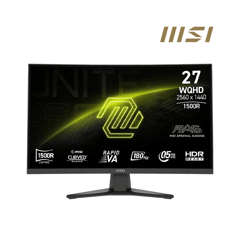 MSI MAG 275CQF E18 | 27" WQHD Rapid VA | 180Hz